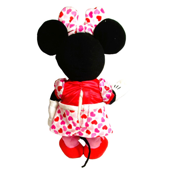 Disney Minnie Mouse Dancing Doll, Valentine Hearts Outfit, 12 Inches - Picture 2 of 2